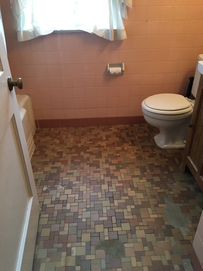 Bathroom Tiled Floor