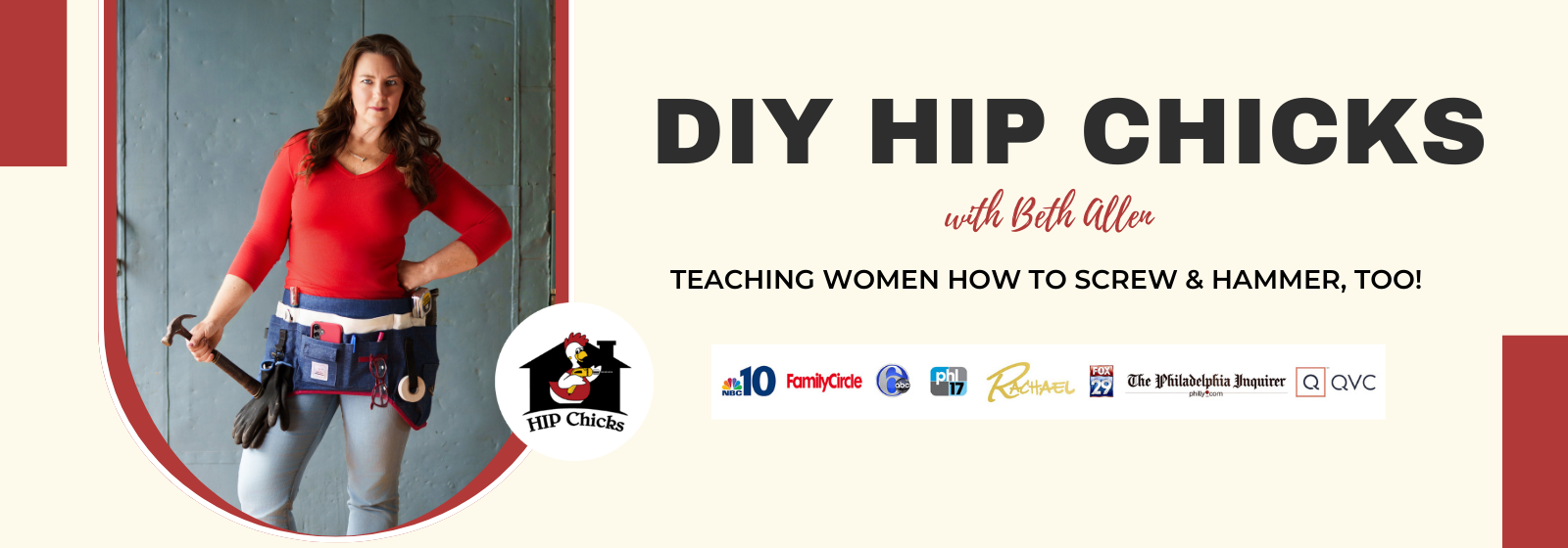 web hero APRON with media strip